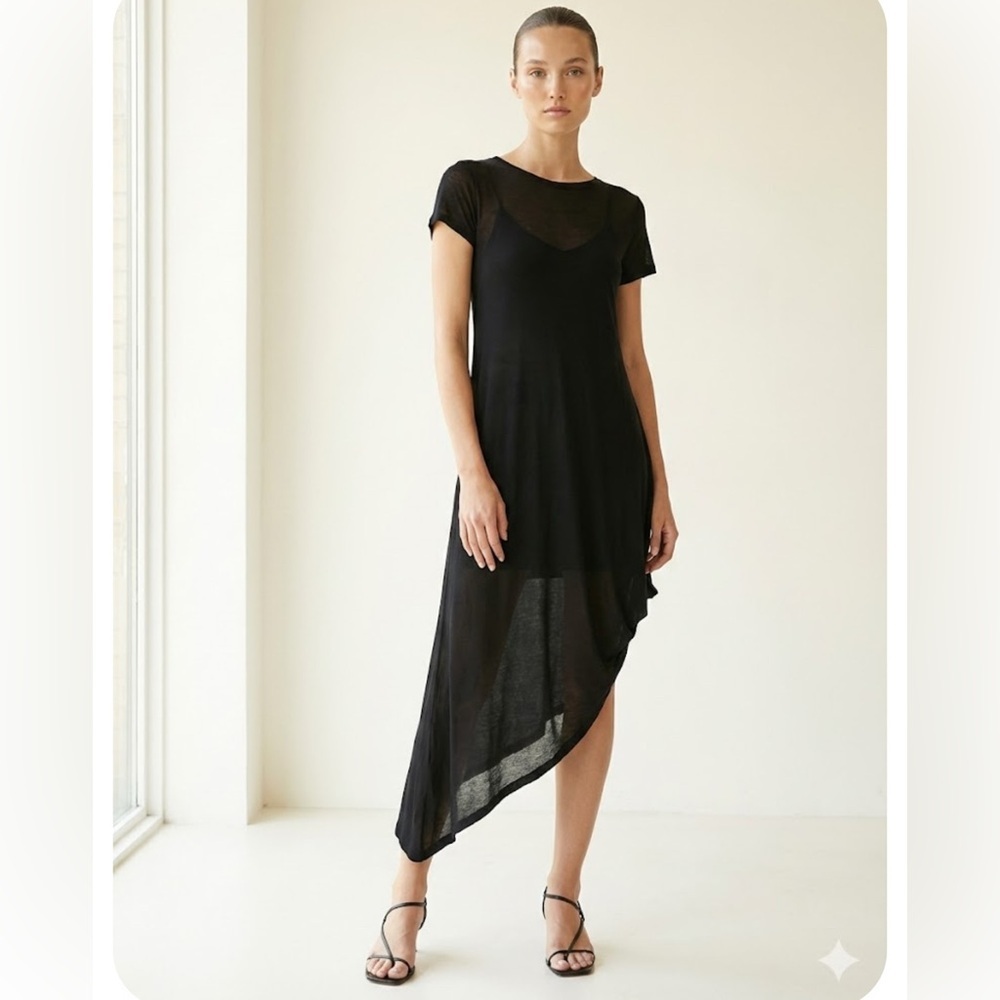 🇨🇦 Marie Saint Pierre Asymmetrical Sheer Dress​